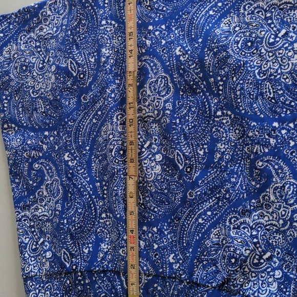 Isaac Mizrahi Live Always Isaac Size M Pull On Waist Bandana Paisley Skort - Picture 10 of 13